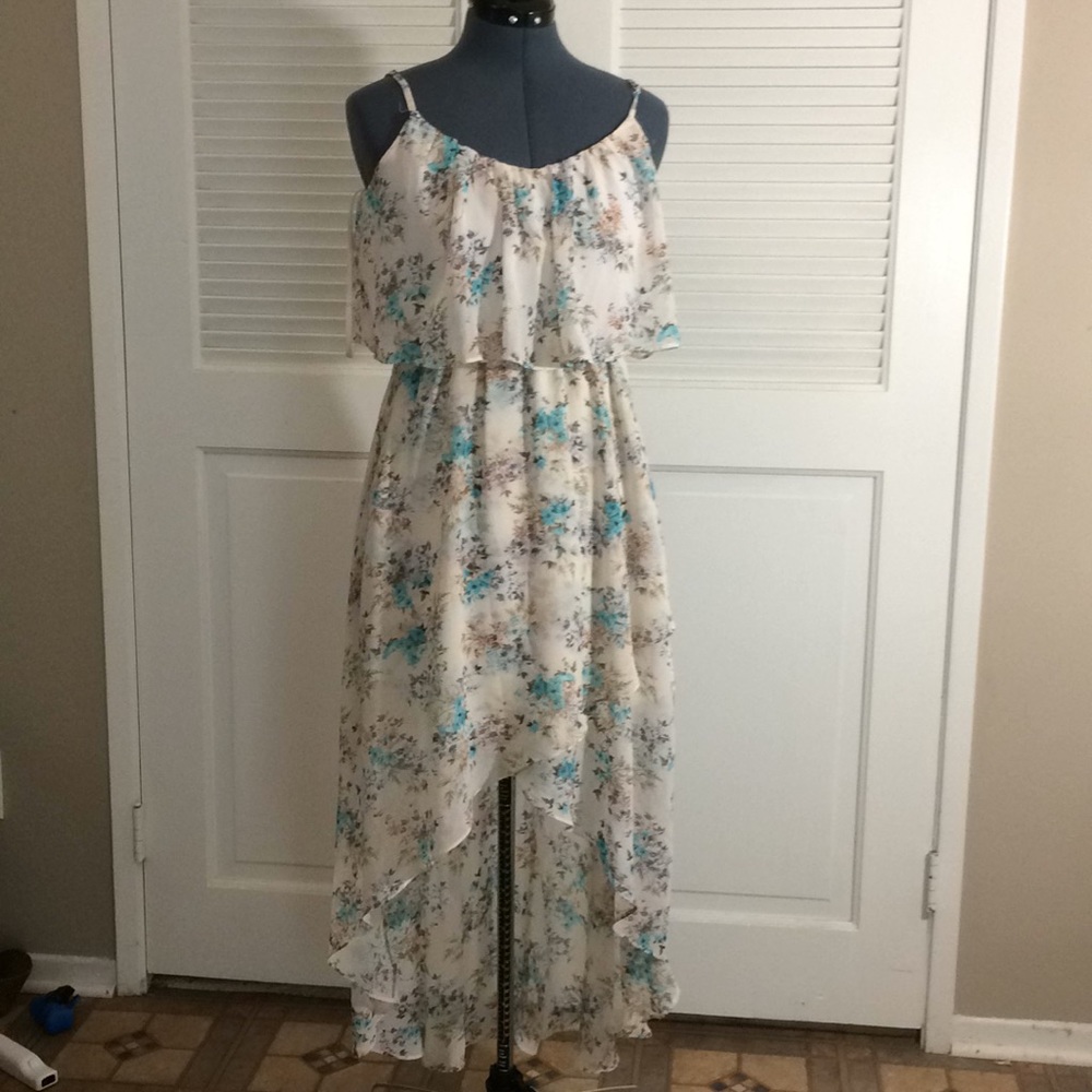 👗High low floral country chic dress 👗